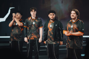 G2 Esports walk onstage at VCT Americas