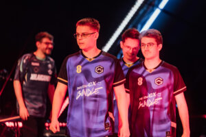 GIANTX walk onstage at VALORANT Champions Paris 2025