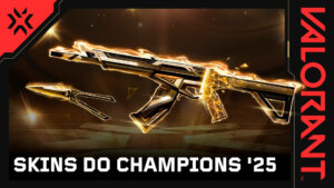 Coleção skins Champions 2025