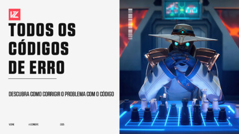 códigos erro valorant