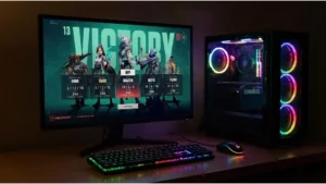 computador com valorant / valorant vício