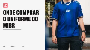MIBR UNIFORME COMPRAR ONDE