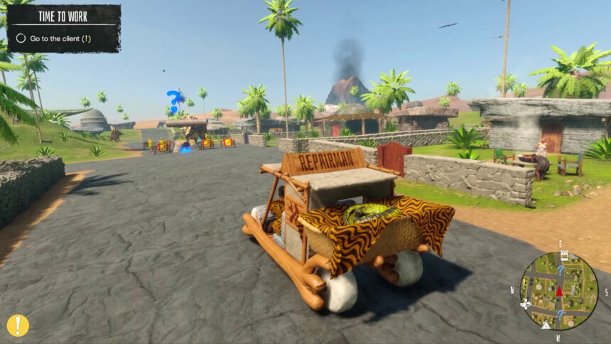 Primal Repairs transforma jogadores em artesão na era dos Flinstones